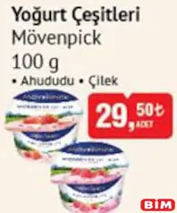 MÖVENPİCK YOĞURT ÇEŞİTLERİ 100 G fiyat ve kampanya bilgisi